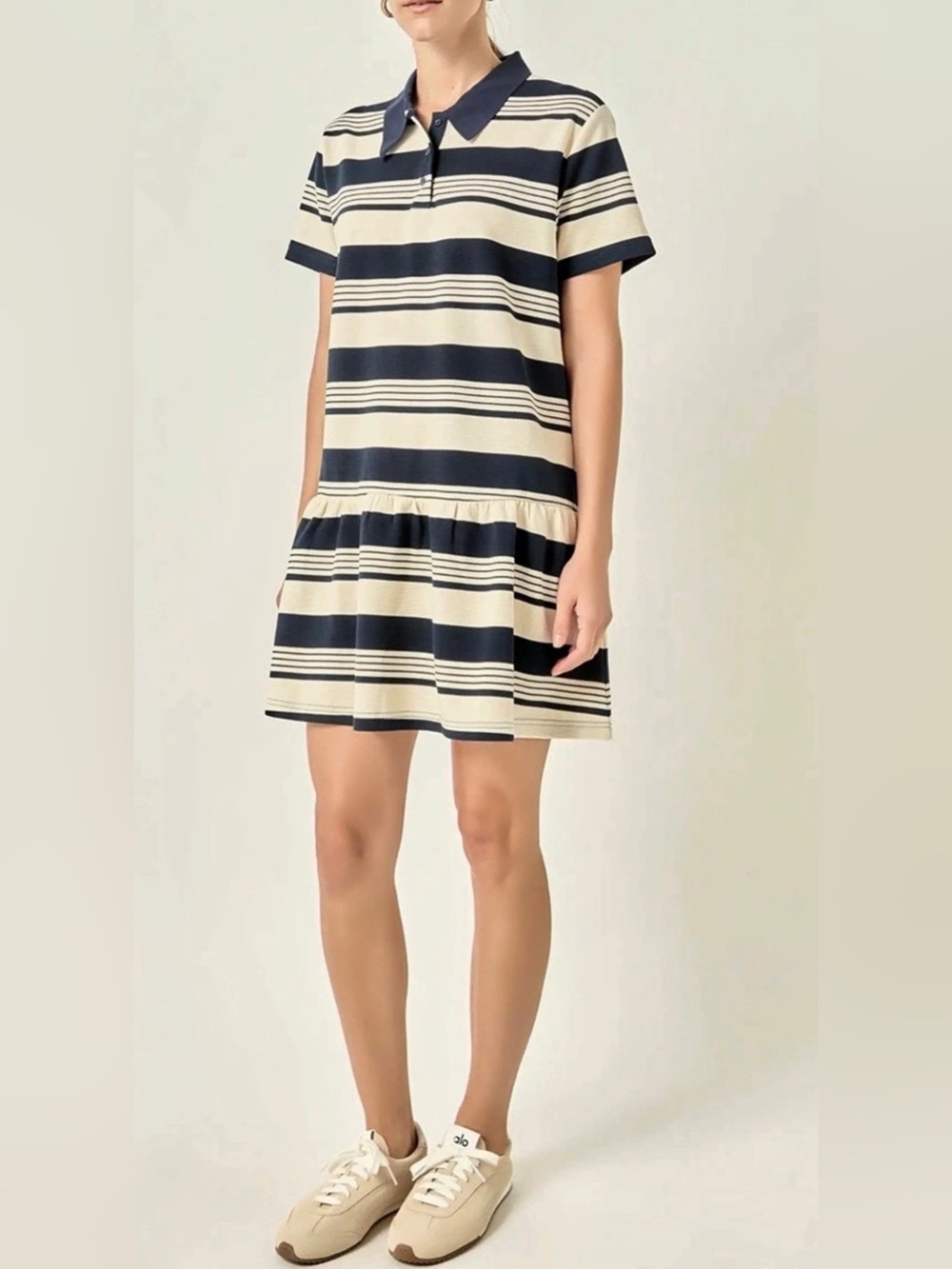 NWT English Factory Striped Polo Dress